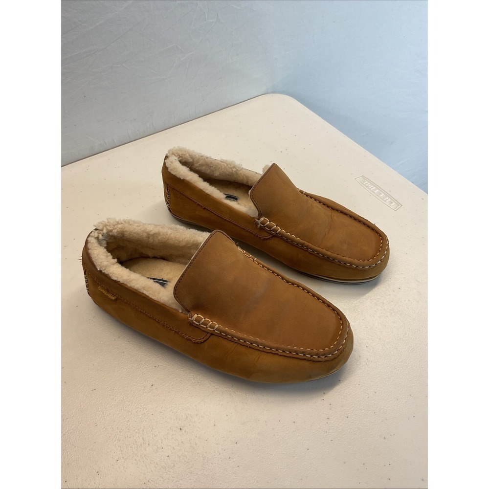 Hari Mari‎ Insulated unisex Sheepskin Loafers Slippers Size 9.5/10